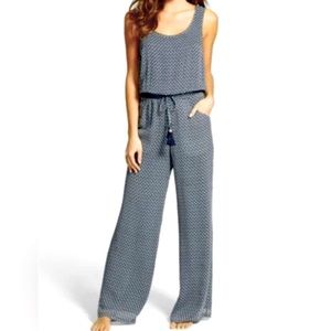 Tory Burch Silk Jumpsuit, Sz Small